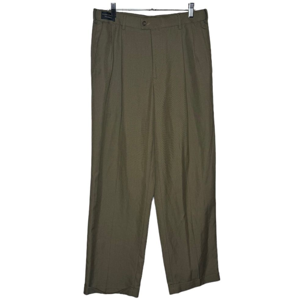 Dockers Relaxed Fit Tan Dress Pants size 32x32 Modern comfort